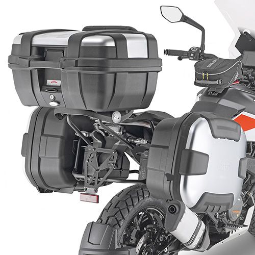 GIVI Portavaligie laterale per valigie MONOKEY o RETRO FIT per KTM ADVENTURE 390 2020 / 2024