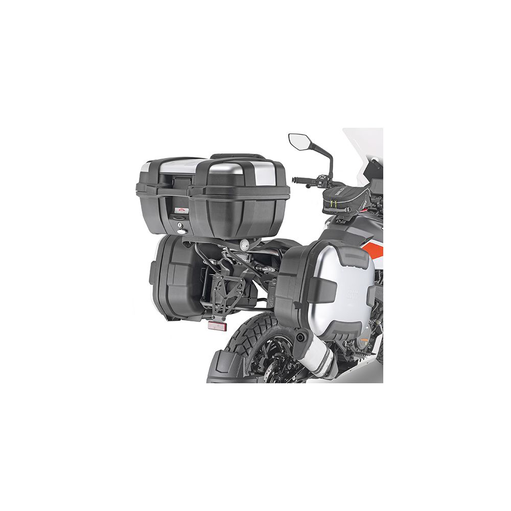 GIVI Portavaligie laterale per valigie MONOKEY o RETRO FIT per KTM ADVENTURE 390 2020 / 2024