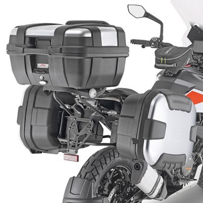 GIVI Portavaligie laterale per valigie MONOKEY o RETRO FIT per KTM ADVENTURE 390 2020 / 2024