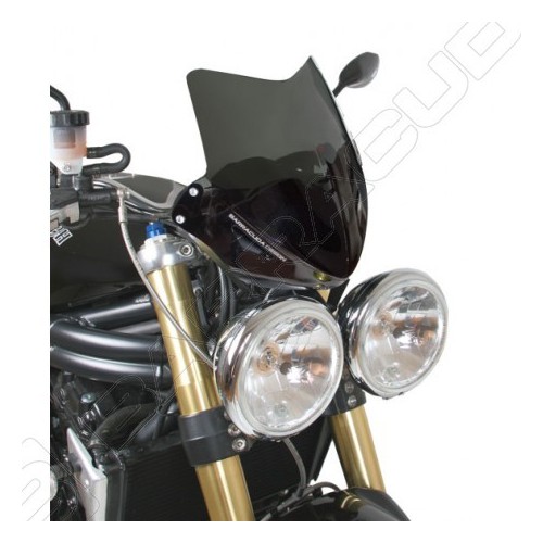 BARRACUDA Cupolino AEROSPORT fumè scuro per TRIUMPH SPEED TRIPLE 1050 2005 / 2007 - STREET TRIPLE 675 2008 / 2012