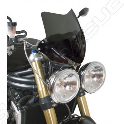 BARRACUDA Cupolino AEROSPORT fumè scuro per TRIUMPH SPEED TRIPLE 1050 2005 / 2007 - STREET TRIPLE 675 2008 / 2012