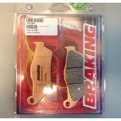 BRAKING 746CM46 coppia pastiglie freno posteriore CM46