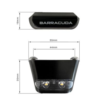 BARRACUDA Luce Targa a Led