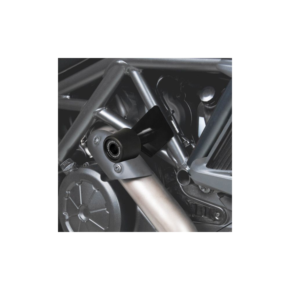 BARRACUDA KIT TAMPONI PARATELAIO per DUCATI DIAVEL 1200 2010 / 2018