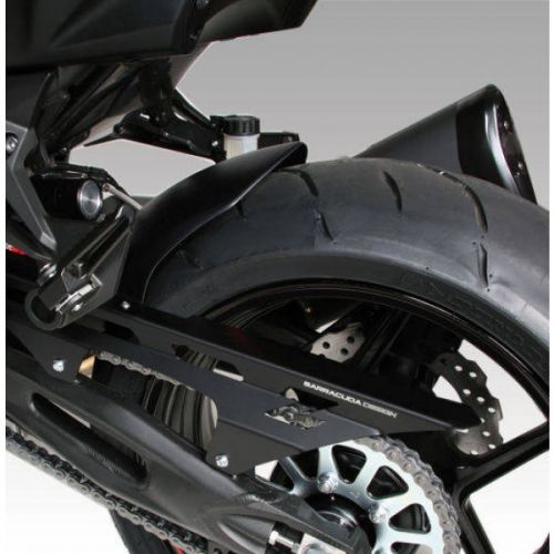 BARRACUDA Parafango posteriore nero opaco per KAWASAKI Z 750 R 2011 / 2015 - Z 1000 2007 / 2009