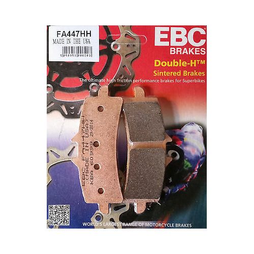 EBC Coppia Pastiglie Freno anteriore Double-H FA447HH