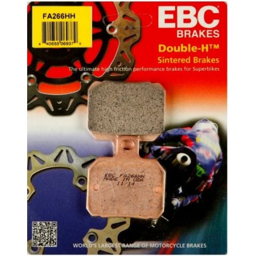 EBC Coppia Pastiglie Freno anteriore Double-H FA266HH