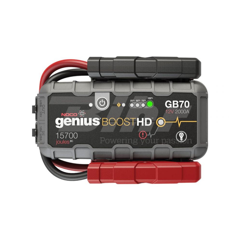 Noco Genius GB70 Boost Sport 12V 110V 220V 2000A booster USB avviatore batterie moto auto