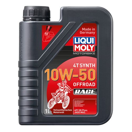 LIQUI MOLY Motorbike 4T Synth 10W-50 Offroad Race - 1 Litro