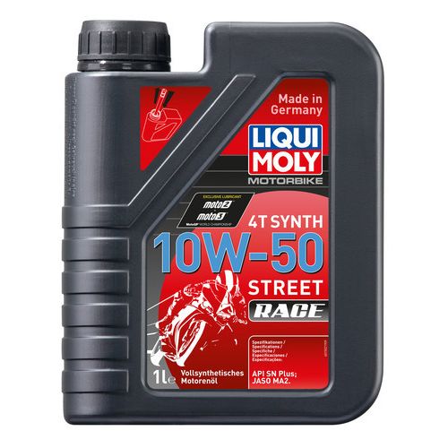 LIQUI MOLY Motorbike 4T Synth 10W-50 Street Race - 1 Litro