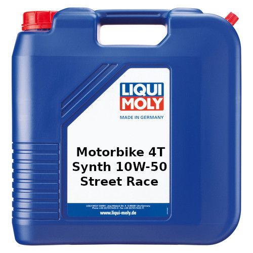 LIQUI MOLY Motorbike 4T Synth 10W-50 Street Race - 20 Litri