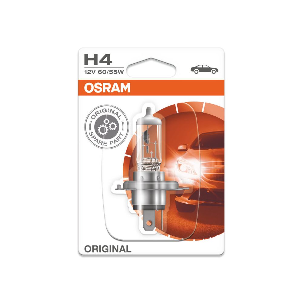 Lampada alogena OSRAM 64193 H4 ORIGINAL LINE 12 Volt 60/55 Watt