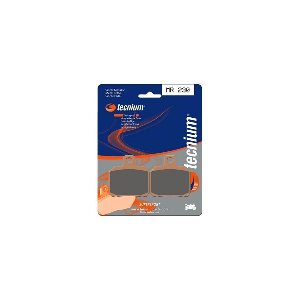 TECNIUM MR 230 Coppia Pastiglie Freno posteriore sinterizzate