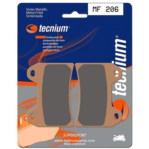 TECNIUM MF 206 Coppia Pastiglie Freno Anteriore Sinterizzate