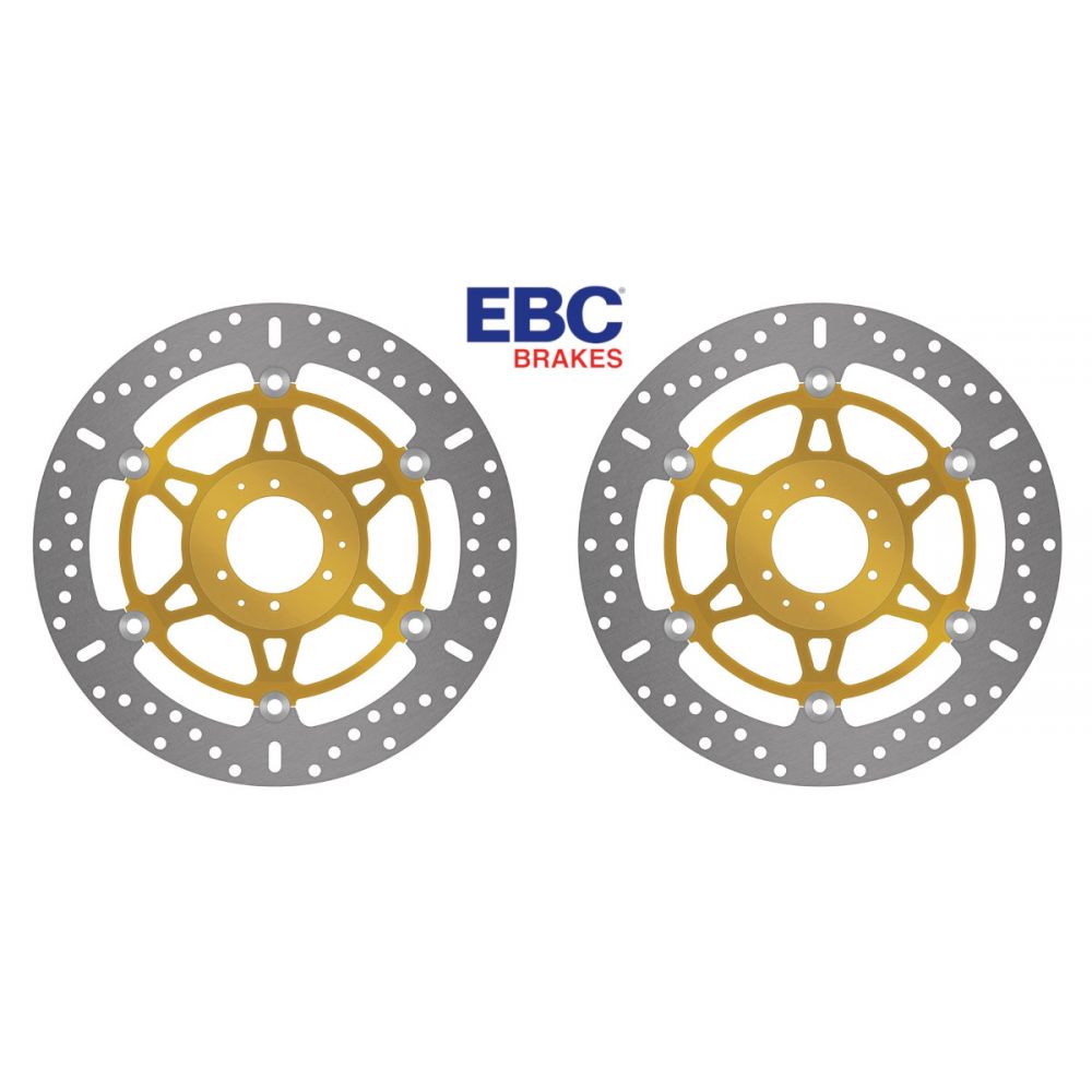 EBC MD1198X Kit 2 Dischi freno anteriore tondo flottante