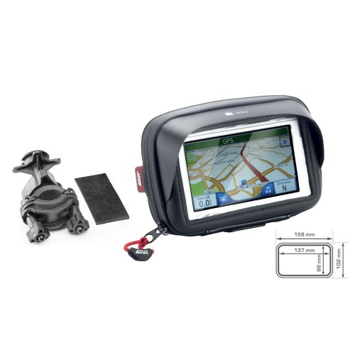 Porta Smartphone e GPS Universale GIVI S954B per Moto e Scooter