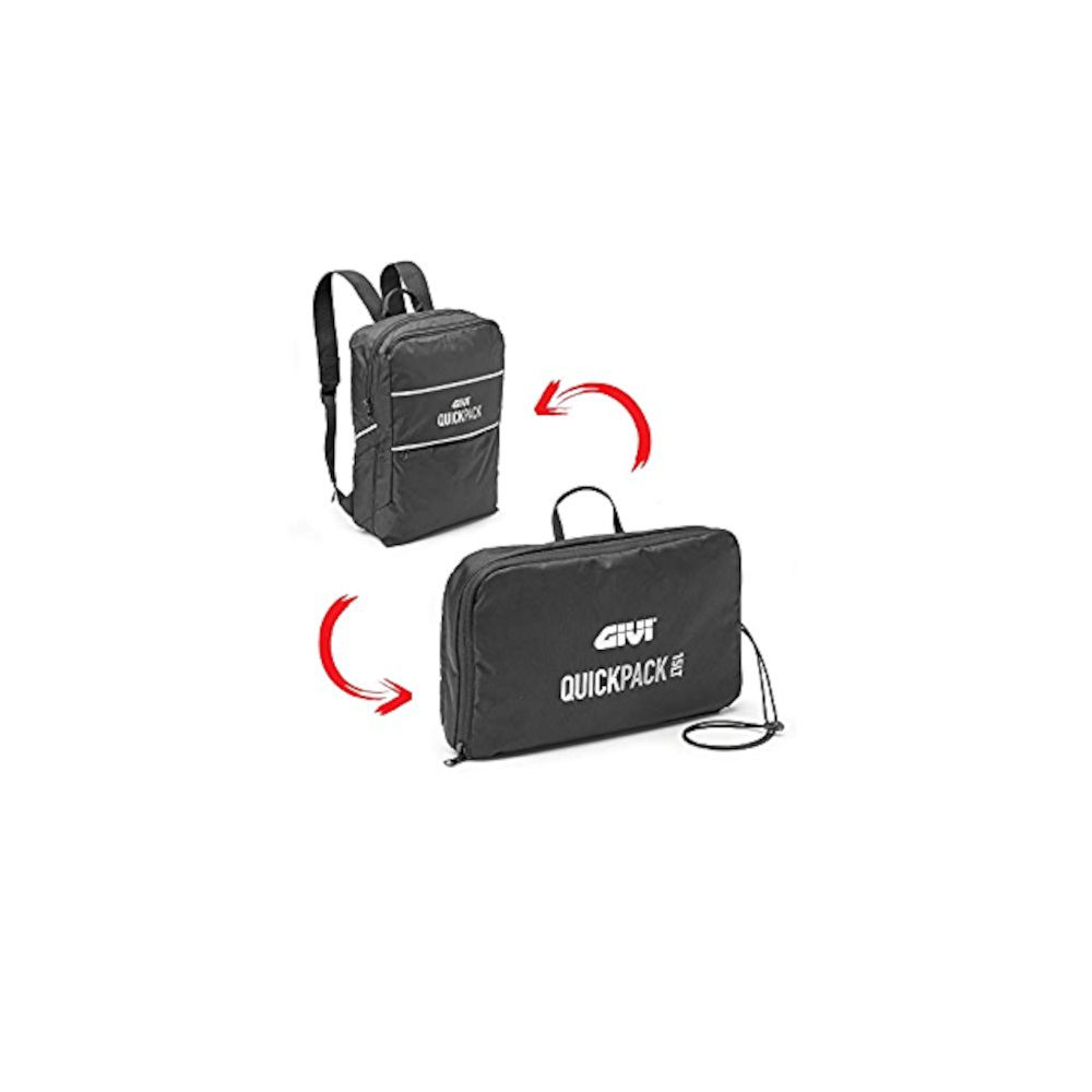 Zaino Richiudibile GIVI T521 Quickpack da 15L per Interno Bauletto