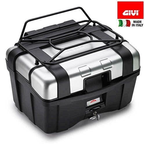 Portapacchi GIVI E152 in Metallo Nero per Bauletti Trekker 33L 46L