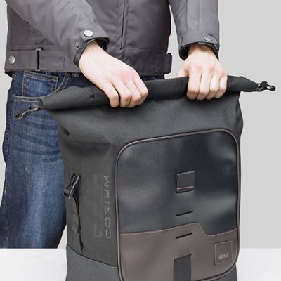 Borsa Laterale GIVI CRM102 Corium Vintage Cafè Racer Singola 16L
