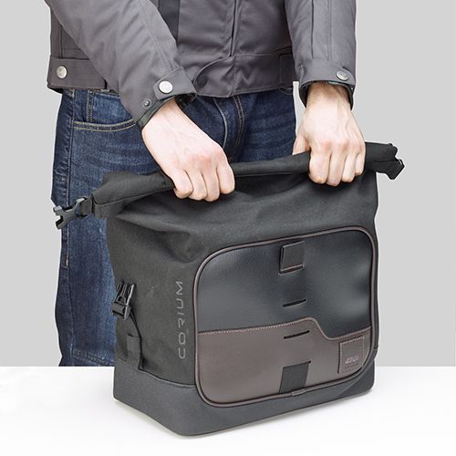 Borsa Laterale GIVI CRM106 Corium Vintage Cafè Racer Singola 13L