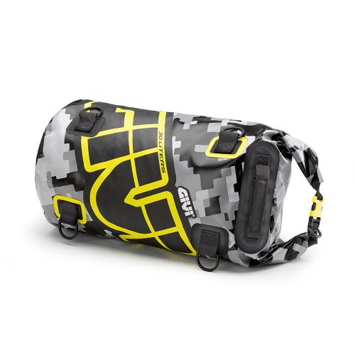 Borsa Rullo GIVI EA114CM Impermeabile da Sella Camouflage 30 Litri