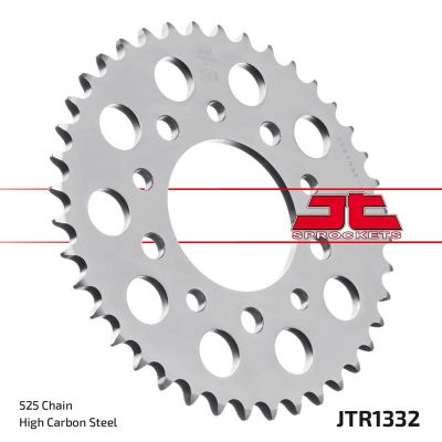 Corona JT 1332 in acciaio passo 525 con 42 denti