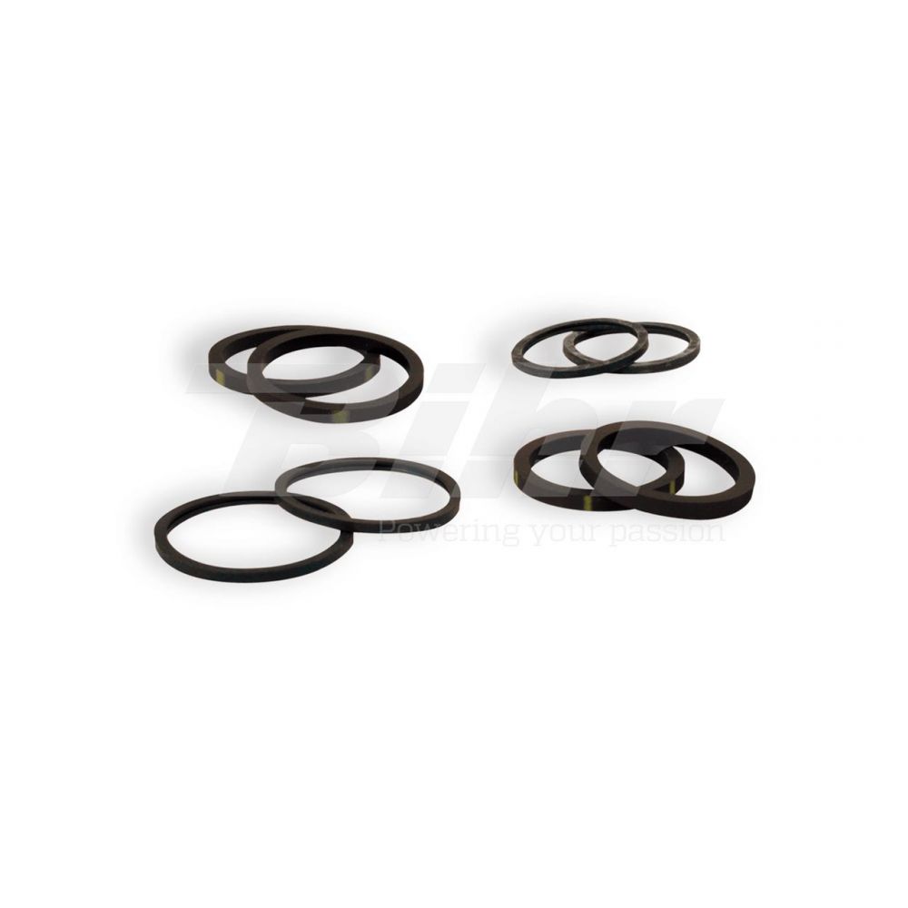 NISSIN N4NCK20 Kit paraoli guarnizioni pinza freno 4 pistoni N4PL-N4PR-N4RC108GL-N4RC108GR-SC440L10-SC440R10-SC108L40-SC108R40