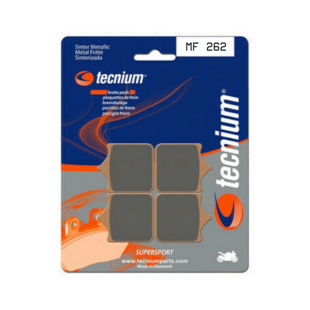TECNIUM MF 262 Coppie Pastiglie Freno Anteriore Sinterizzate