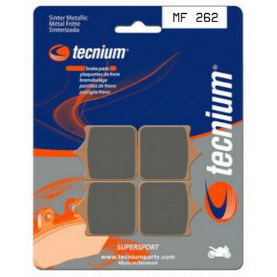 TECNIUM MF 262 Coppie Pastiglie Freno Anteriore Sinterizzate
