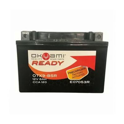 OKYAMI READY OTX9-BSR Batteria precaricata sigillata