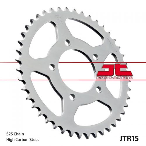 JT Corona in acciaio passo 525 con 42 denti JTR15.42