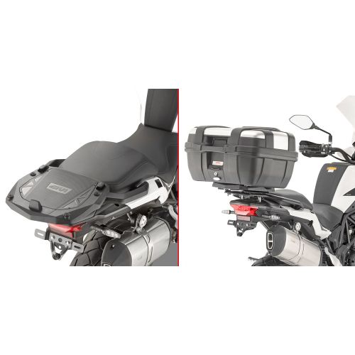 GIVI Attacco posteriore per bauletto MONOKEY - MONOLOCK per BENELLI TRK 502 2021 / 2026 - TRK 502 X 2020 / 2026