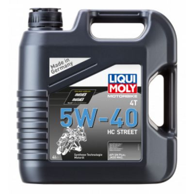 LIQUI MOLY Motorbike 4T Synth 5W-40 HC Street - 4 Litri