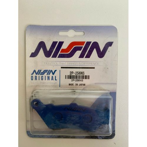 NISSIN Coppia pastiglie freno anteriore semi metalliche 2P256NS