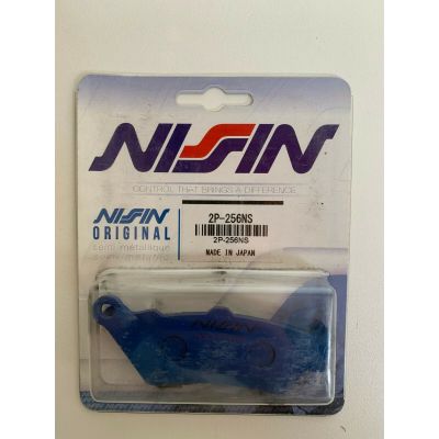 NISSIN Coppia pastiglie freno anteriore semi metalliche 2P256NS