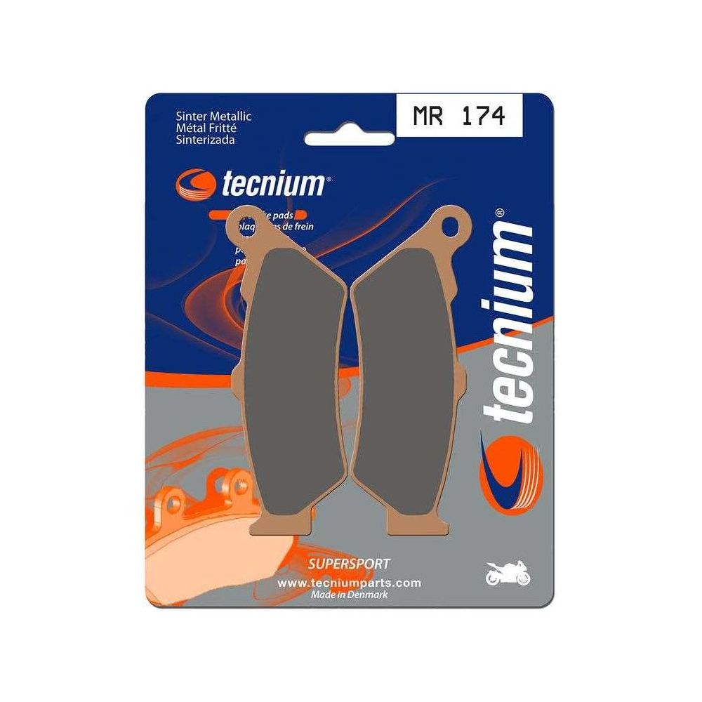 TECNIUM MR 174 coppia pastiglie freno posteriore sinterizzate