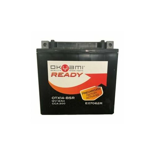 BATTERIA OKYAMI READY OTX14-BSR precaricata sigillata