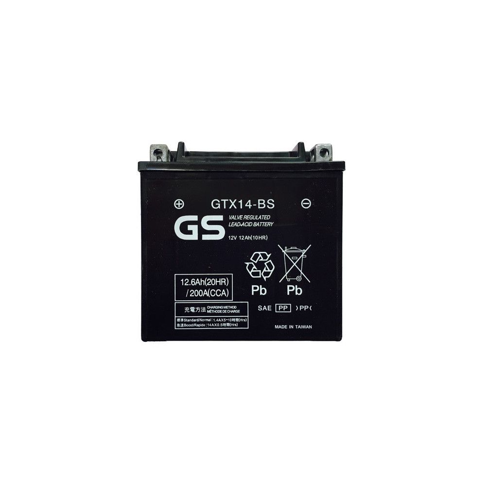 Batteria GS GTX14-BS con acido