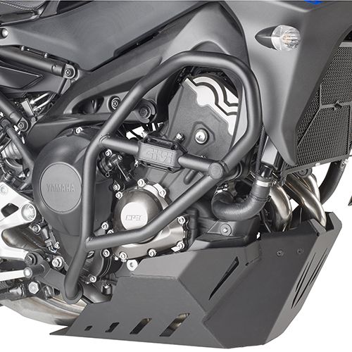 GIVI Paramotore tubolare nero con slider specifico per YAMAHA TRACER 900 / GT 2018 / 2020