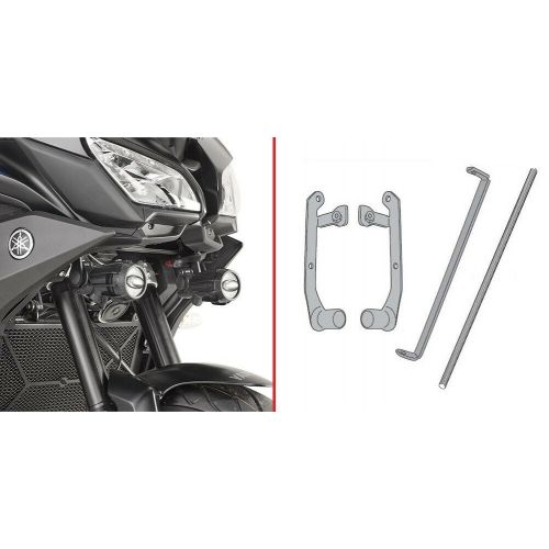 GIVI Kit attacchi per montare faretti per YAMAHA TRACER 900 / GT 2018 / 2020