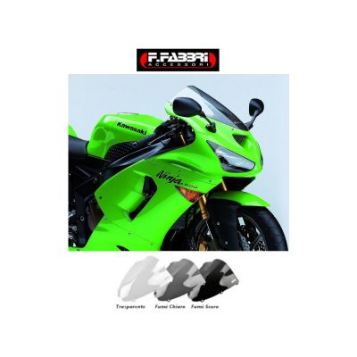 Fabbri Cupolino OEM REPLICA per KAWASAKI NINJA 636 ZX-6R 2005 2006 2007 2008 - NINJA 1000 ZX-10R 2006 2007