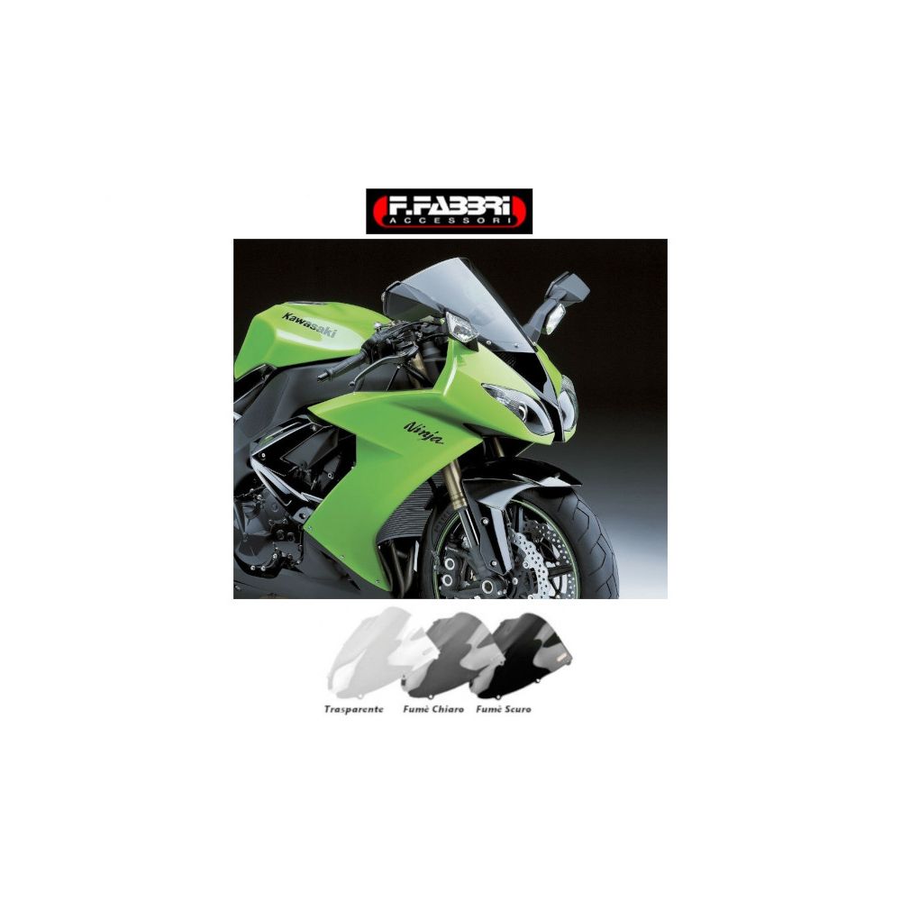 Fabbri Cupolino OEM REPLICA per KAWASAKI NINJA ZX-6R 2009 / 2017 - NINJA ZX-10R 2008 / 2010