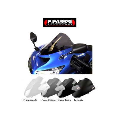 Fabbri Cupolino DOUBLE BUBBLE per KAWASAKI NINJA 636 ZX-6R 2005 / 2008 - NINJA ZX-10R 2006 2007