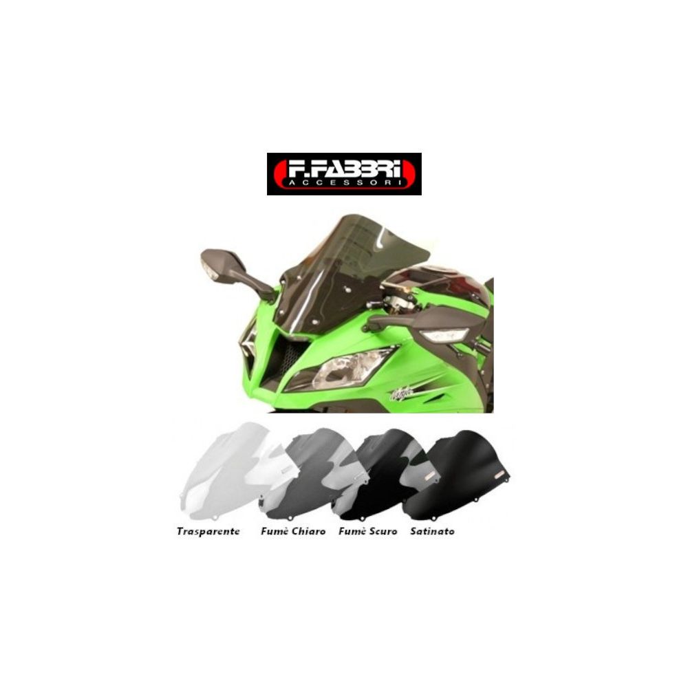 Fabbri Cupolino DOUBLE BUBBLE per KAWASAKI NINJA 1000 ZX-10R 2011 / 2015