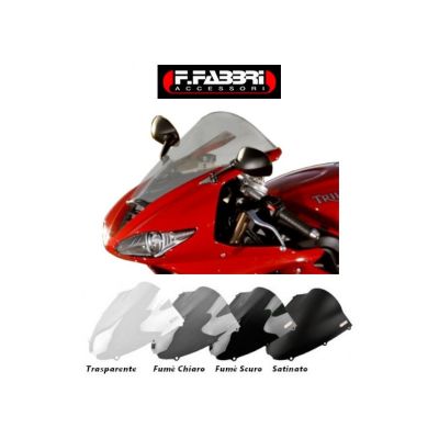 Fabbri Cupolino DOUBLE BUBBLE per Triumph DAYTONA 675 2009 2010 2011 2012