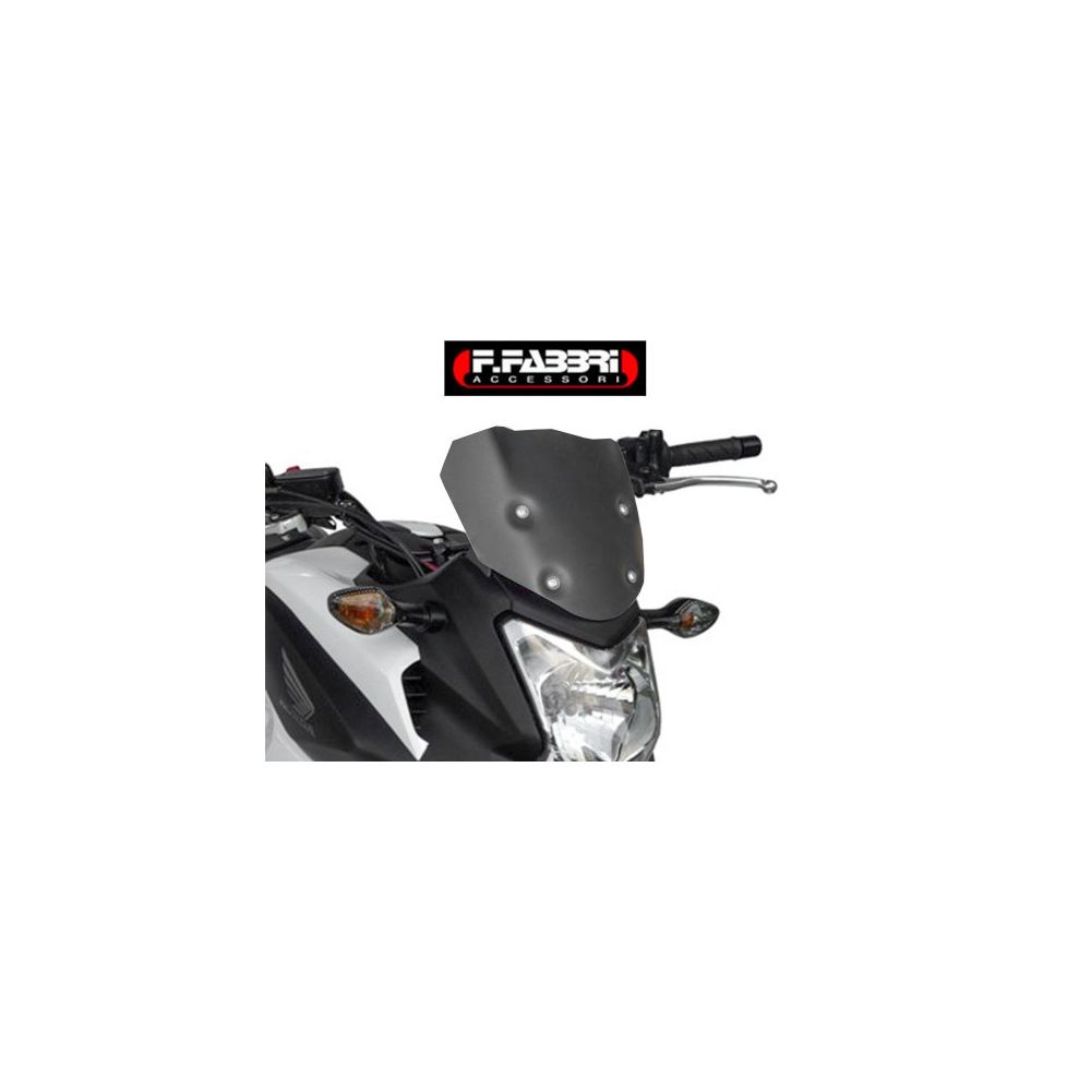 Fabbri Cupolino GEN-X SPORT nero satinato per HONDA NC 700 X 2012 2013 2014 2015