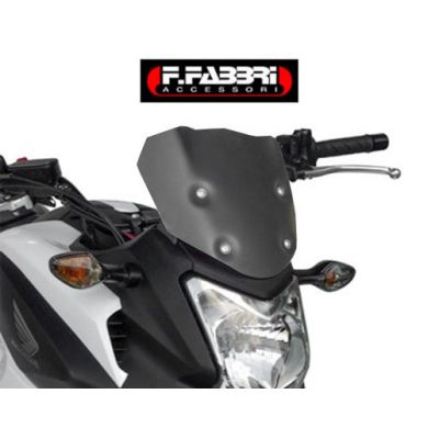 Fabbri Cupolino GEN-X SPORT nero satinato per HONDA NC 700 X 2012 2013 2014 2015