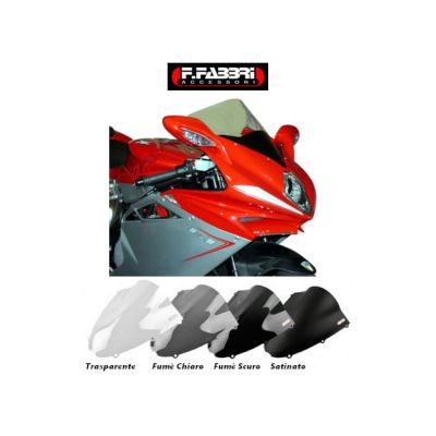 FABBRI Cupolino DOUBLE BUBBLE per MV AGUSTA F4 S / R / RR / FRECCE TRICOLORI 2013