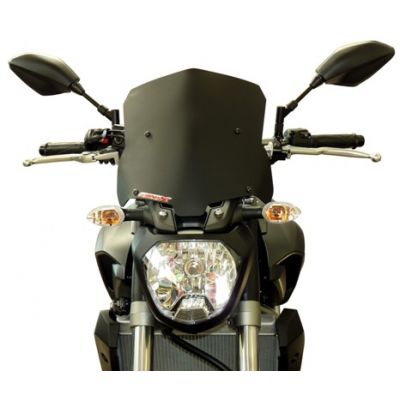 Fabbri Cupolino Nero Satinato GEN-X TOURING per YAMAHA MT-07 2014 / 2017