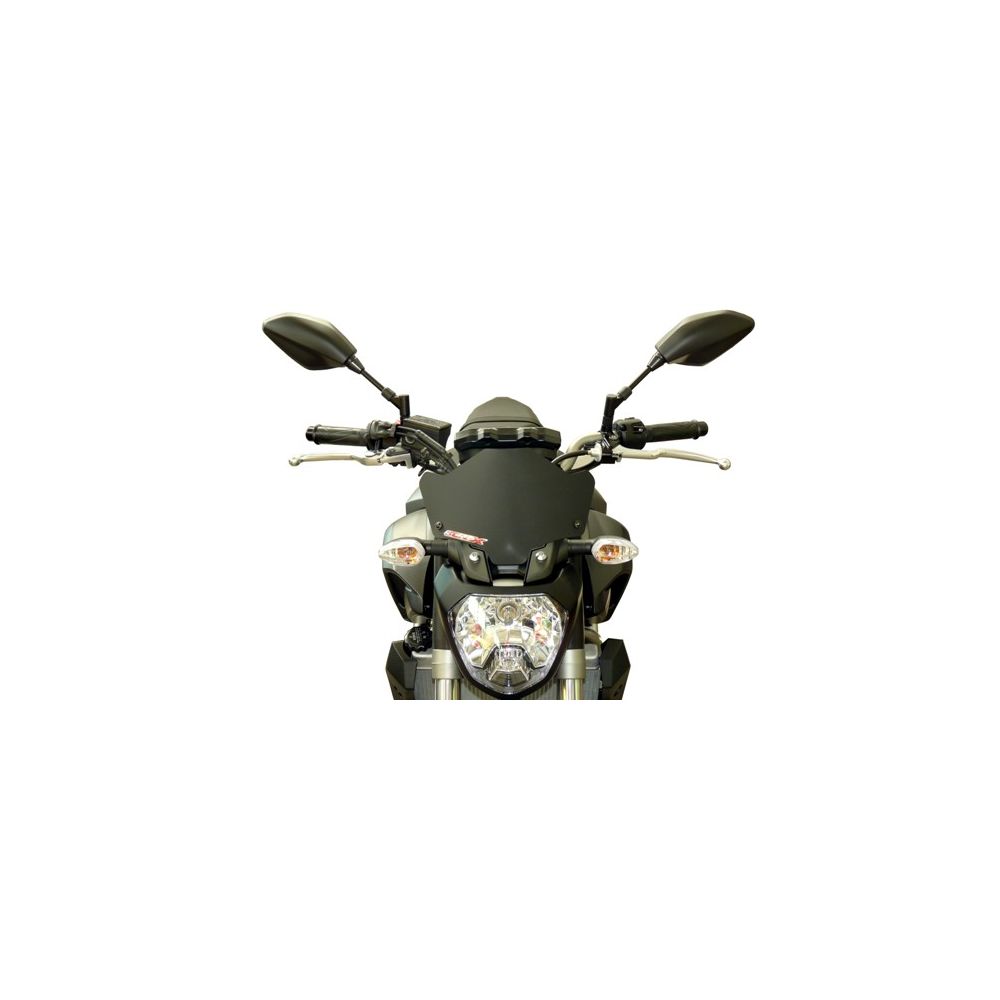 Fabbri Cupolino Nero bisatinato GEN-X SPORT per YAMAHA MT-07 2014 2015 2016 2017